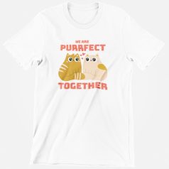 We are purrfect férfi póló