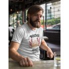 Boldog axolotl gazdi férfi póló