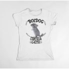 Boldog csincsilla gazdi női póló