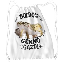 Boldog gekkó tornazsák