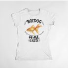 Boldog hal gazdi női póló