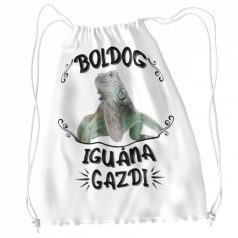 Boldog iguana tornazsák
