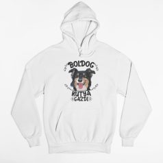 Boldog kutya gazdi pulóver