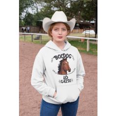 Boldog ló gazdi pulover