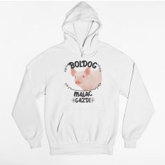 Boldog malac gazdi pulóver