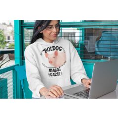 Boldog malac gazdi pulóver