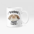 Boldog nyuszi gazdi bögre