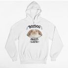 Boldog nyuszi gazdi pulóver