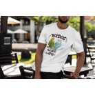 Boldog papagáj gazdi férfi póló