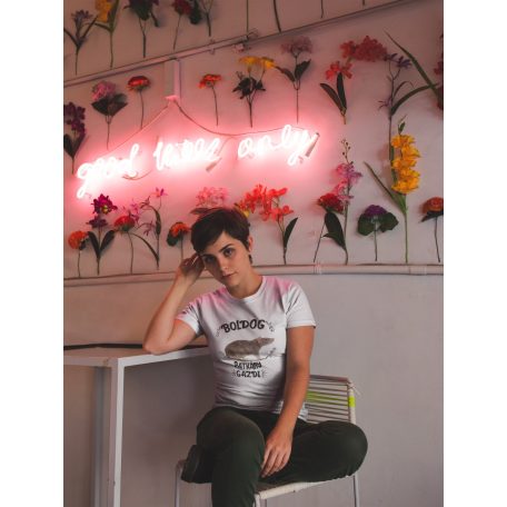 Boldog patkány gazdi női póló