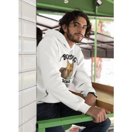 Boldog róka gazdi pulóver