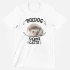 Boldog süni gazdi férfi póló