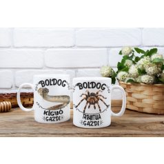 Boldog tarantula gazdi bögre