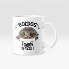 Boldog teknős gazdi bögre