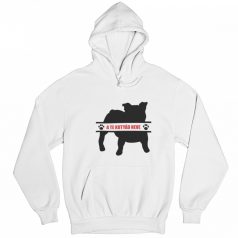Bulldog egyedi neves pulóver
