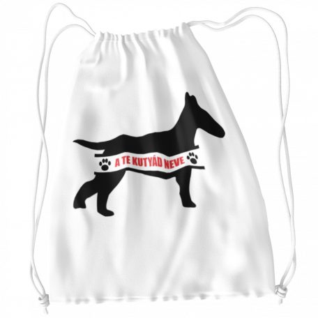 Bullterrier egyedi neves tornazsák