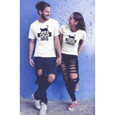 Cica anya és cica apa páros póló