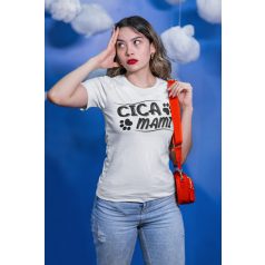 Cica mami női póló