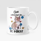 Színes - Cica nélkül lehet élni, de minek? bögre