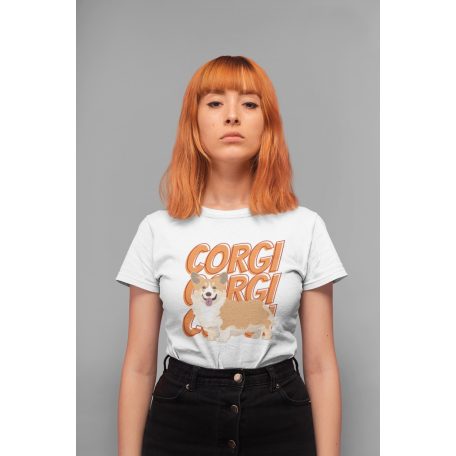 Corgi Corgi Corgi női póló