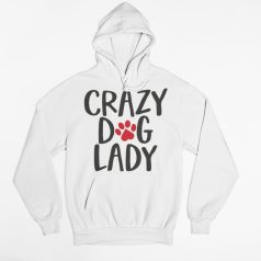 Crazy dog lady pulóver