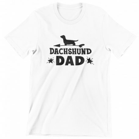 Dachshund dad férfi póló