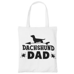 Dachshund dad vászontáska