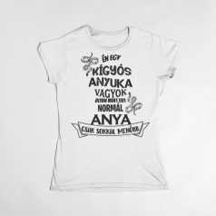 Én egy kígyós anyuka vagyok... női póló