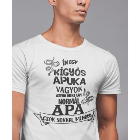 Én egy kígyós apuka vagyok... férfi póló