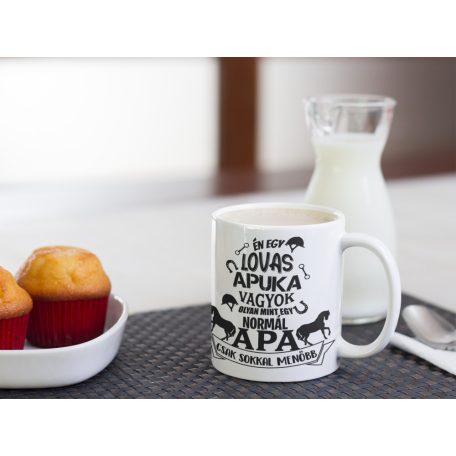 Én egy lovas apuka vagyok... bögre