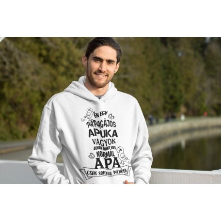 Én egy papagájos apuka vagyok... pulóver