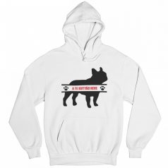 Francia bulldog egyedi neves pulóver