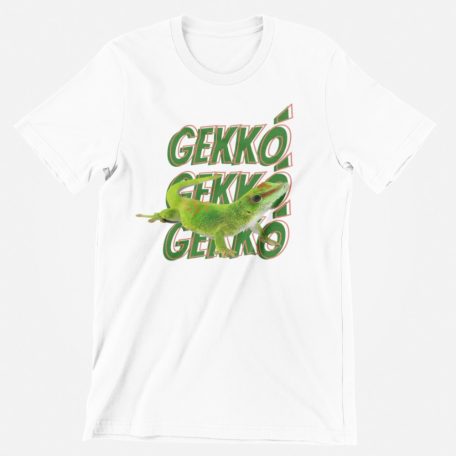 Gekkó Gekkó Gekkó férfi póló