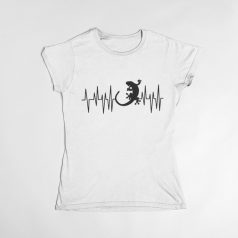 Gekkó Heartbeat női póló