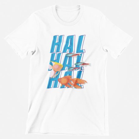 Hal Hal Hal férfi póló