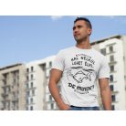 Hal nélkül lehet élni, de minek? férfi póló