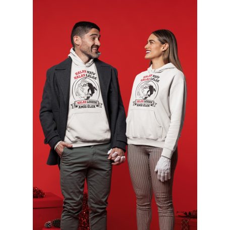 Halas szív halas lélek halas leszek amíg élek pulóver