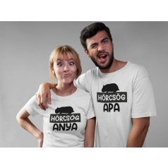 Hörcsög anya és hörcsög apa páros póló