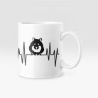 Hörcsög Heartbeat bögre