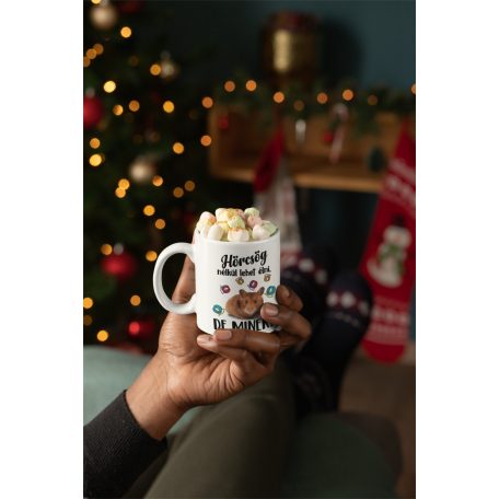 Színes - Hörcsög nélkül lehet élni, de minek? bögre