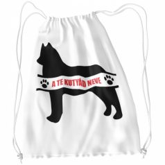 Husky egyedi neves tornazsák