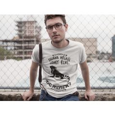 Iguana nélkül élni lehet, de minek? férfi póló