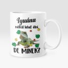 Színes - Iguána nélkül lehet élni, de minek? bögre
