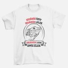 Iguanás szív iguanás lélek iguanám lesz amíg élek férfi póló