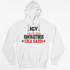 Így néz ki egy fantasztikus cica gazdi pulóver