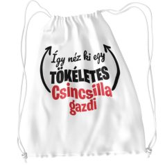 Így néz ki egy tökéletes csincsilla tornazsák