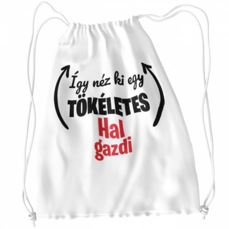 Így néz ki egy tökéletes hal tornazsák