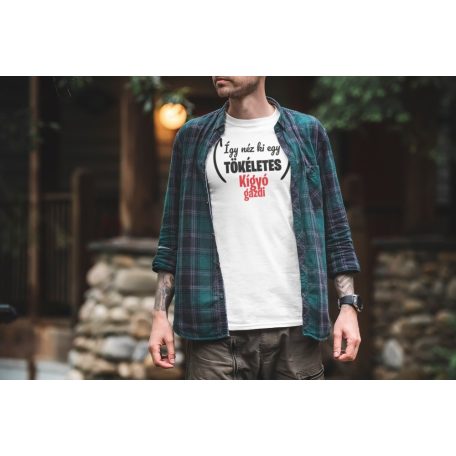 Így néz ki egy tökéletes kígyó gazdi férfi póló