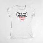 Így néz ki egy tökéletes nyuszi gazdi női póló