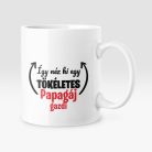 Így néz ki egy tökéletes papagáj gazdi bögre